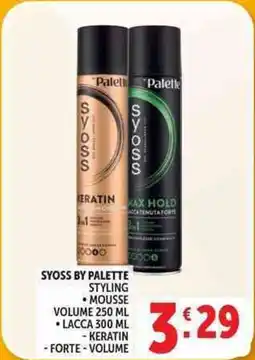 Deco Supermercati Syoss by palette styling offerta