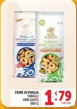 Deco Supermercati Fiore di puglia taralli offerta