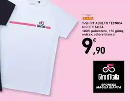 Spazio Conad T-shirt adulto tecnica GIRO D'ITALIA offerta