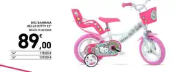 Spazio Conad Bici bambina hello kitty 12" offerta