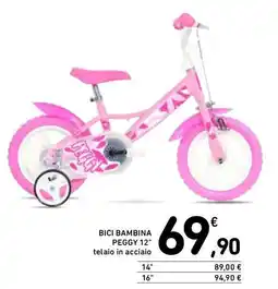 Spazio Conad Bici bambina peggy 12" offerta