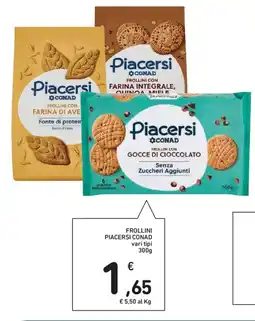 Spazio Conad Frollini PIACERSI CONAD offerta