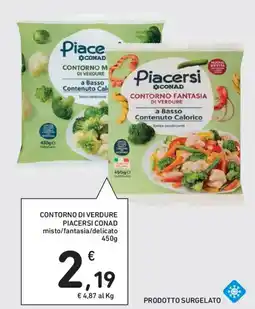 Spazio Conad Contorno di verdure PIACERSI CONAD offerta