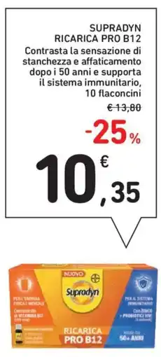 Spazio Conad Supradyn ricarica pro b12 offerta