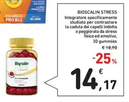 Spazio Conad Bioscalin stress offerta
