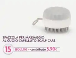 DPiù Spazzola per massaggio al cuoio capelluto scalp care offerta