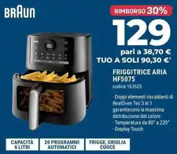 Sinergy BRAUN FRIGGITRICE ARIA HF5075 offerta