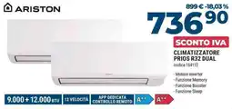 Sinergy ARISTON CLIMATIZZATORE PRIOS R32 DUAL offerta