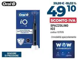 Sinergy Oral-B Spazzolino IO2 offerta