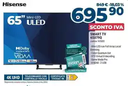 Sinergy Hisense SMART TV 65U79Q offerta