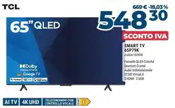 Sinergy TCL SMART TV 65P79K offerta