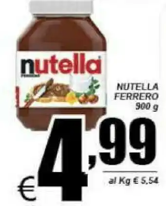 DEM Nutella offerta