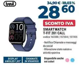 Sinergy Trevi smartwatch t-fit 201 call offerta