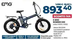 Sinergy EMG e-bike bomber one offerta