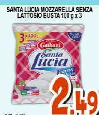 Sacoph Mozzarella offerta