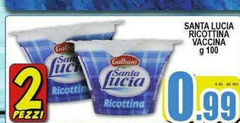 Sacoph Ricotta offerta