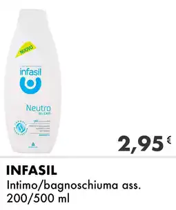 Iper Tosano INFASIL Intimo/bagnoschiuma ass. offerta