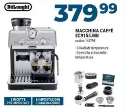 Sinergy DeLonghi MACCHINA CAFFÈ EC9155.MB offerta