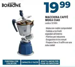 Sinergy Caffè borbone macchina caffè moka ciao offerta