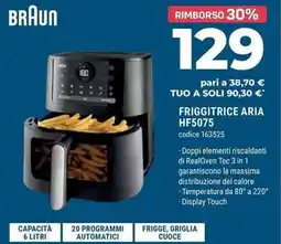 Sinergy BRAUN FRIGGITRICE ARIA HF5075 offerta