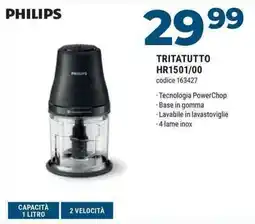 Sinergy PHILIPS TRITATUTTO HR1501/00 offerta