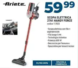 Sinergy Ariete SCOPA ELETTRICA 2761 HANDY FORCE offerta