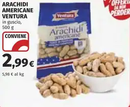 Coop Arachidi americane VENTURA offerta