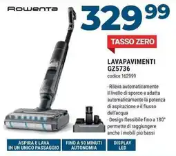 Sinergy ROWENTA LAVAPAVIMENTI GZ5736 offerta
