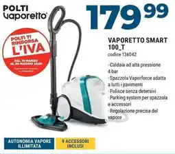 Sinergy POLTI VAPORETTO SMART 100_T offerta