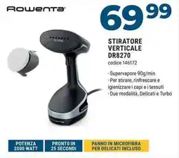 Sinergy Rowenta STIRATORE VERTICALE DR8270 offerta