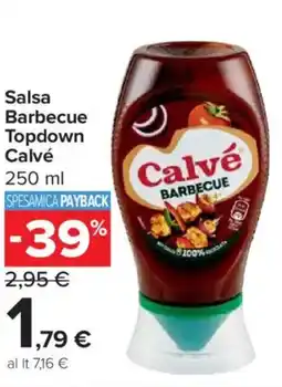 Carrefour Express Salsa Barbecue Topdown Calvé offerta
