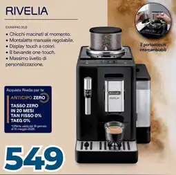 Sinergy DeLonghi RIVELIA EXAM440.35.B offerta