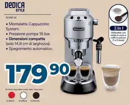 Sinergy DeLonghi DEDICA STYLE EC685.M offerta