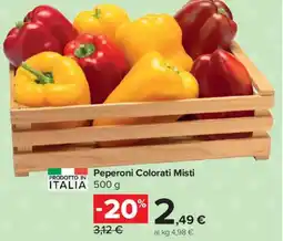 Carrefour Express Peperoni Colorati Misti offerta