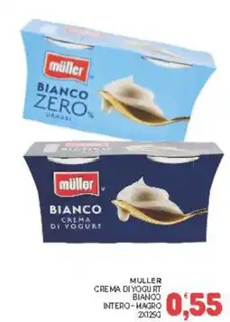 Eté Muller crema di yogurt bianco intero-magro offerta