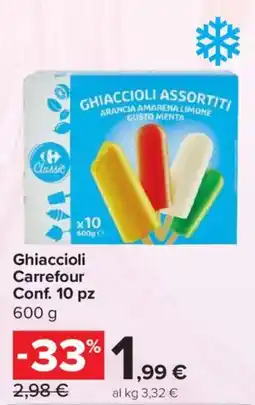 Carrefour Express Ghiaccioli Carrefour offerta