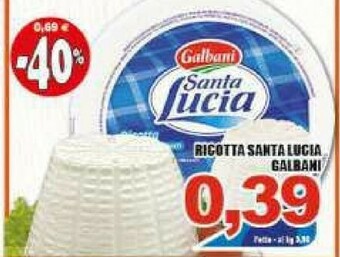 Sacoph Ricotta offerta