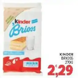 Eté Kinder brioss offerta