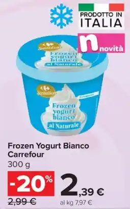 Carrefour Express Frozen Yogurt Bianco Carrefour offerta