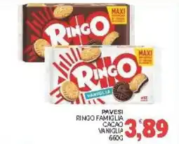 Eté Pavesi ringo famiglia cacao vaniglia offerta