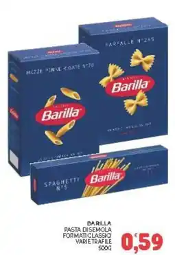 Eté Barilla pasta disemola formati classici offerta