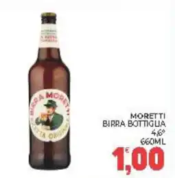 Eté Moretti birra bottiglia 4.6° offerta