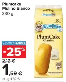 Carrefour Express Plumcake Mulino Bianco offerta
