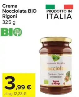 Carrefour Express Crema Nocciolata BIO Rigoni offerta