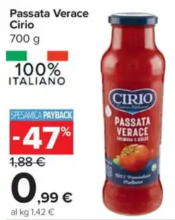 Carrefour Express Passata Verace Cirio offerta