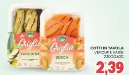 Eté Cotti in tavola offerta