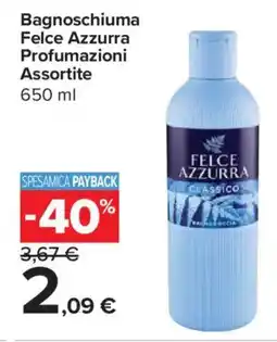 Carrefour Express Bagnoschiuma Felce Azzurra offerta