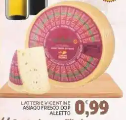 Eté Latterie vicentine asiago fresco dop offerta