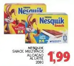 Eté Nesquik snack multipack alcacao al latte offerta