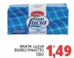 Eté Santa lucia burro panetto offerta